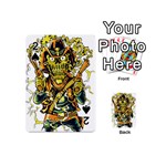 Cowboy Skeleton With Gun Illustration Playing Cards 54 Designs (Mini)
