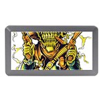 Cowboy Skeleton With Gun Illustration Memory Card Reader (Mini)