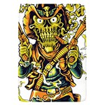 Cowboy Skeleton With Gun Illustration Removable Flap Cover (S)
