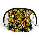 Cowboy Skeleton With Gun Illustration Accessory Pouch (Medium)