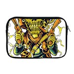 Cowboy Skeleton With Gun Illustration Apple MacBook Pro 17  Zipper Case