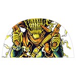 Cowboy Skeleton With Gun Illustration Anti Scalding Pot Cap