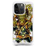 Cowboy Skeleton With Gun Illustration iPhone 14 Pro TPU UV Print Case