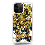 Cowboy Skeleton With Gun Illustration iPhone 14 Pro Max TPU UV Print Case