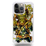 Cowboy Skeleton With Gun Illustration iPhone 13 Pro TPU UV Print Case