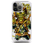 Cowboy Skeleton With Gun Illustration iPhone 13 Pro Max TPU UV Print Case