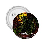 Grim Reaper Above Art  Monster Moon Letter Poster 2.25  Buttons