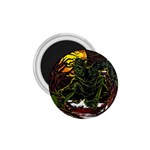 Grim Reaper Above Art  Monster Moon Letter Poster 1.75  Magnets