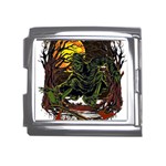 Grim Reaper Above Art  Monster Moon Letter Poster Mega Link Italian Charm (18mm)
