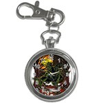 Grim Reaper Above Art  Monster Moon Letter Poster Key Chain Watches