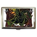 Grim Reaper Above Art  Monster Moon Letter Poster Cigarette Money Case