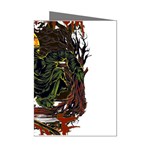 Grim Reaper Above Art  Monster Moon Letter Poster Mini Greeting Cards (Pkg of 8)