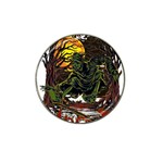 Grim Reaper Above Art  Monster Moon Letter Poster Hat Clip Ball Marker (4 pack)
