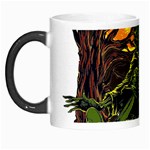 Grim Reaper Above Art  Monster Moon Letter Poster Morph Mug