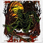 Grim Reaper Above Art  Monster Moon Letter Poster Canvas 20  x 20 