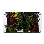 Grim Reaper Above Art  Monster Moon Letter Poster Medium Bar Mat