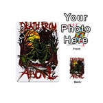 Grim Reaper Above Art  Monster Moon Letter Poster Playing Cards 54 Designs (Mini)