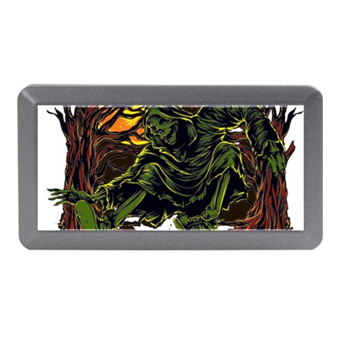 Grim Reaper Above Art  Monster Moon Letter Poster Memory Card Reader (Mini) from ArtsNow.com Front