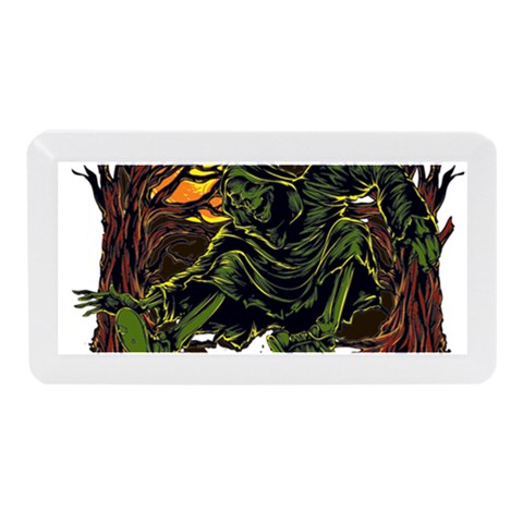 Grim Reaper Above Art  Monster Moon Letter Poster Memory Card Reader (Mini) from ArtsNow.com Front