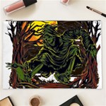 Grim Reaper Above Art  Monster Moon Letter Poster Cosmetic Bag (XXL)