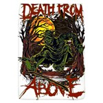 Grim Reaper Above Art  Monster Moon Letter Poster Removable Flap Cover (L)