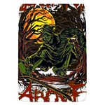Grim Reaper Above Art  Monster Moon Letter Poster Removable Flap Cover (S)