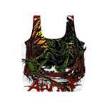 Grim Reaper Above Art  Monster Moon Letter Poster Full Print Recycle Bag (S)