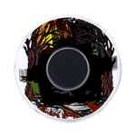 Grim Reaper Above Art  Monster Moon Letter Poster On-the-Go Memory Card Reader