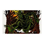 Grim Reaper Above Art  Monster Moon Letter Poster Banner and Sign 5  x 3 