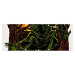 Grim Reaper Above Art  Monster Moon Letter Poster Banner and Sign 8  x 3 