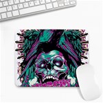 Anarchy Skull And Birds Small Mousepad