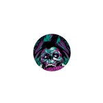 Anarchy Skull And Birds 1  Mini Buttons