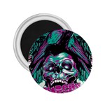 Anarchy Skull And Birds 2.25  Magnets