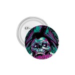 Anarchy Skull And Birds 1.75  Buttons