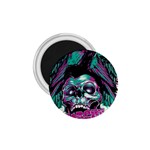 Anarchy Skull And Birds 1.75  Magnets