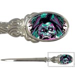 Anarchy Skull And Birds Letter Opener