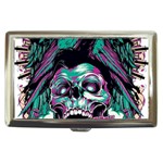 Anarchy Skull And Birds Cigarette Money Case