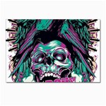 Anarchy Skull And Birds Postcards 5  x 7  (Pkg of 10)