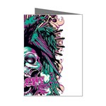 Anarchy Skull And Birds Mini Greeting Cards (Pkg of 8)