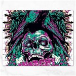 Anarchy Skull And Birds Rectangular Jigsaw Puzzl