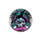 Anarchy Skull And Birds Hat Clip Ball Marker