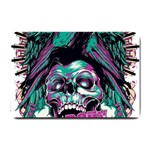 Anarchy Skull And Birds Small Doormat
