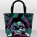 Anarchy Skull And Birds Bucket Bag