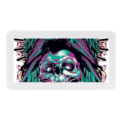 Anarchy Skull And Birds Memory Card Reader (Mini) from ArtsNow.com Front