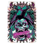 Anarchy Skull And Birds Removable Flap Cover (L)
