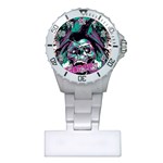 Anarchy Skull And Birds Plastic Nurses Watch