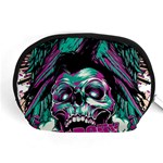 Anarchy Skull And Birds Accessory Pouch (Medium)