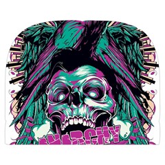 Anarchy Skull And Birds Make Up Case (Small) from ArtsNow.com Back