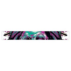 Anarchy Skull And Birds Make Up Case (Small) from ArtsNow.com Zipper Tape Front