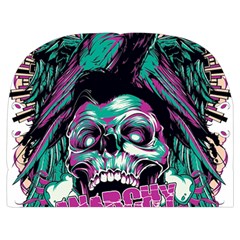 Anarchy Skull And Birds Make Up Case (Medium) from ArtsNow.com Front